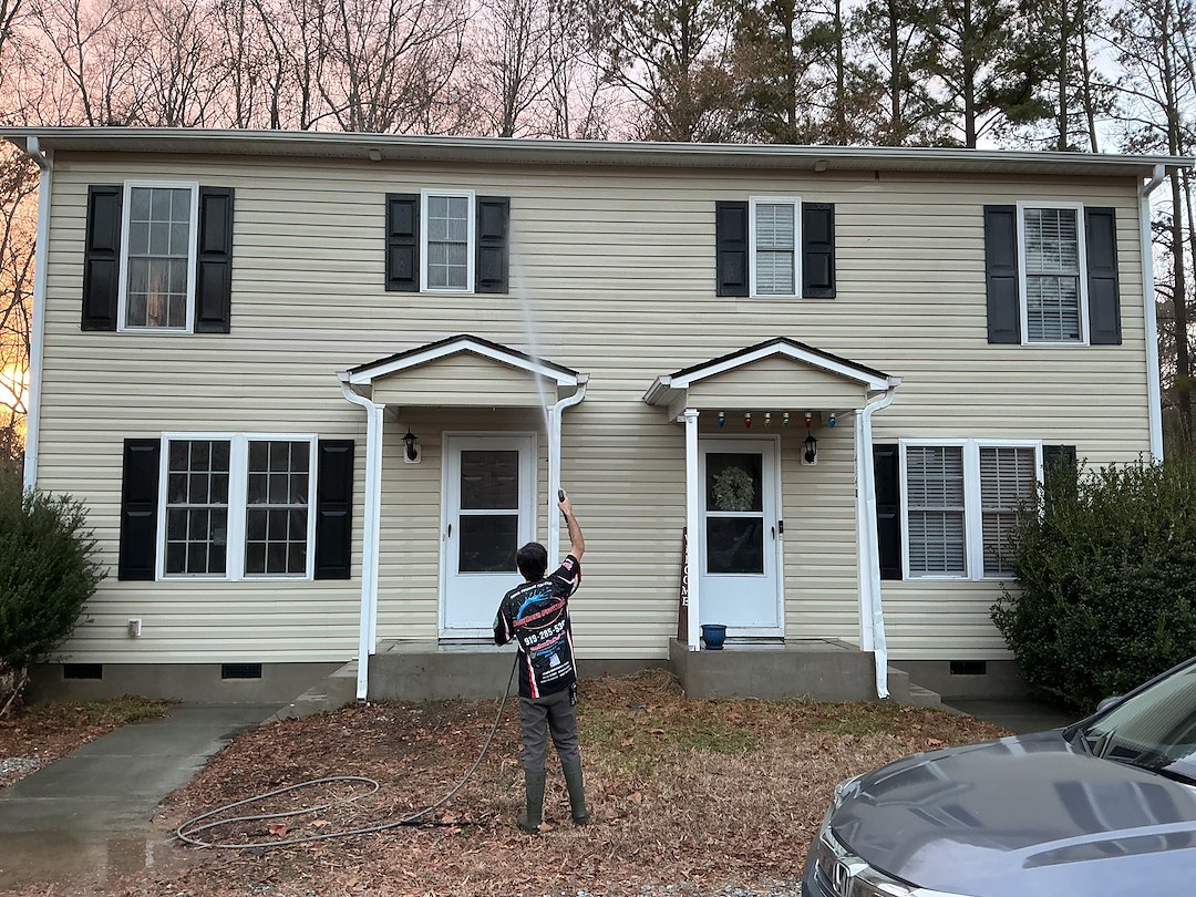 Smoke Damage Exterior Cleaning in Creedmoor, NC