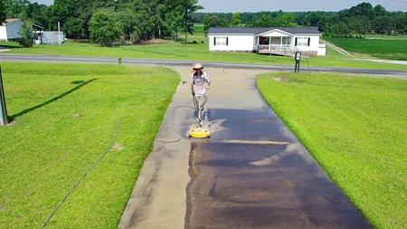 Driveway Pressure Washing